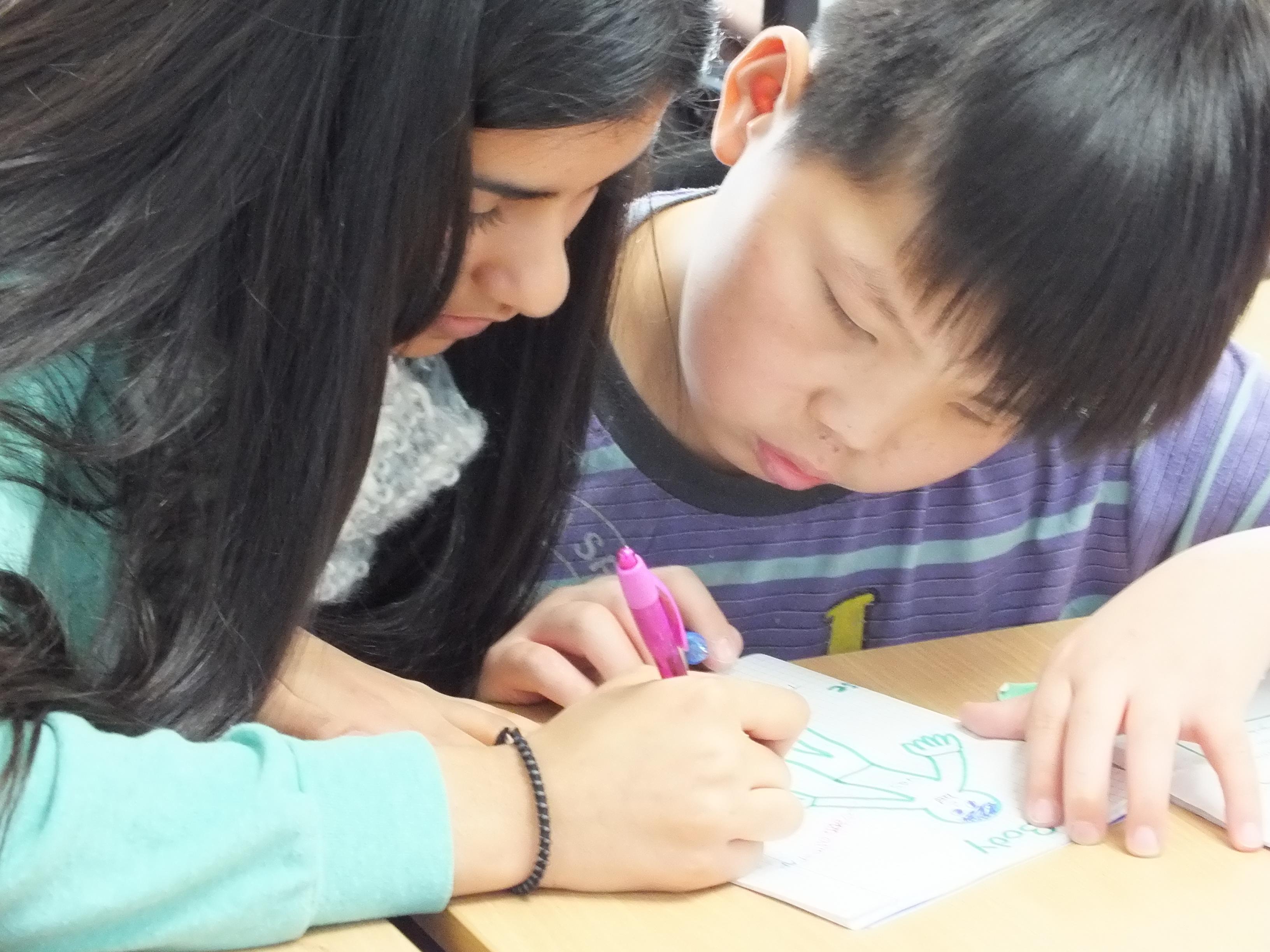 A Projects Abroad intern works with a child while gaining social work experience in Mongolia An intern working with a child during her Social Work internship in Mongolia